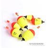 6Pcs/lot EVA Fishing Floats for Sea Fishing Bobber Large Belly Floating for Effective Bobbing Striking Rock Fishing Light Stick 260319
