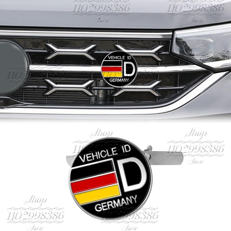 3D Metal Wolfsburg Edition Logo Front Grill Emblem Sticker For Golf Mk5 VW Passat Jetta Tiguan Polo Rear Trunk Side Fender Decor