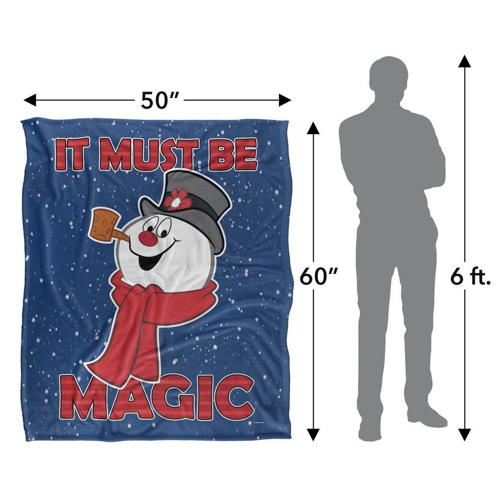 Frosty The Snowman It Must Be Magic Blanket