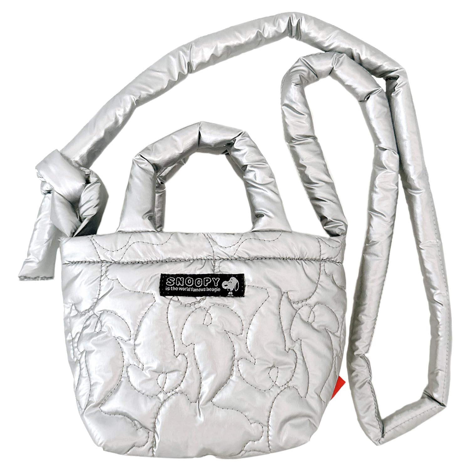 [Rootote] Снупи [Сумка через плечо] IP.BR.quilt.Peanuts-0N Peanuts [s-серебристый]