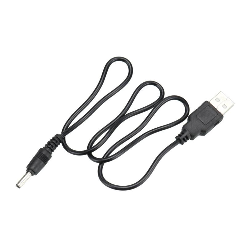 Durability PVC Insulated DC5V Power Cord with 2A Current USB To DC3.5x1.35mm Charging Cable for Home and Travel Use