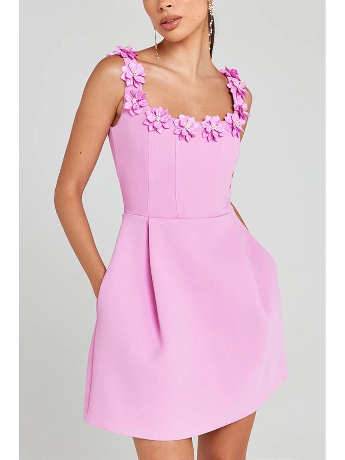 European & American Spring/Summer Sleeveless Pocket Overalls Dress - Loose Casual Women's Dress