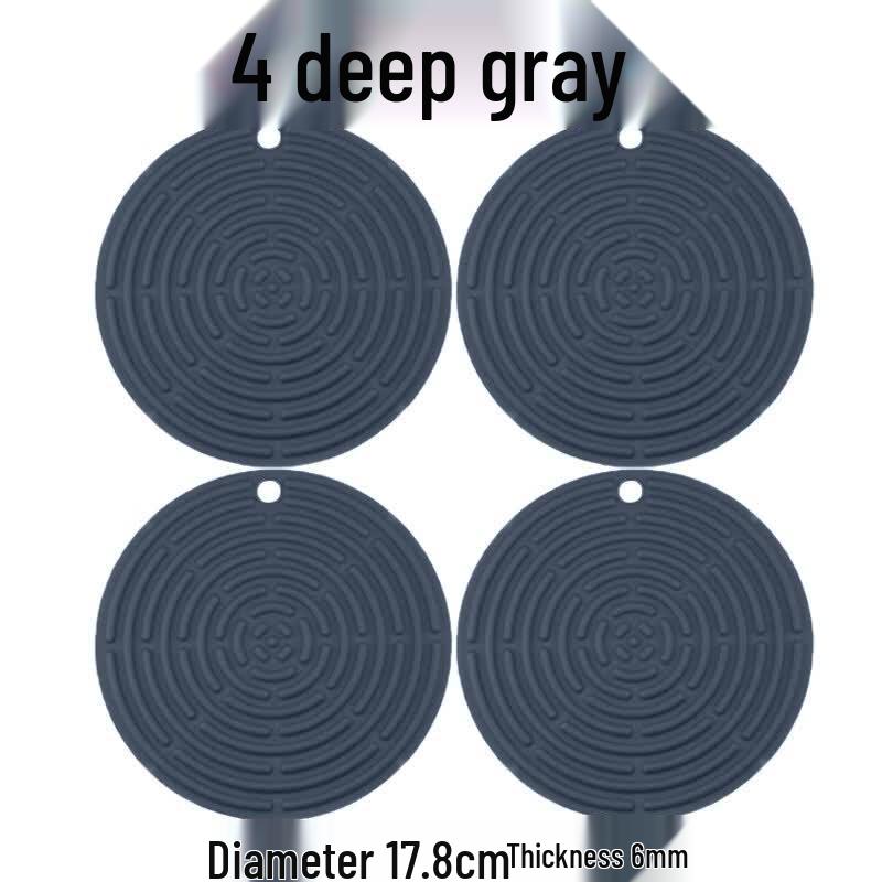 Ruhan Ribbed Silicone Heat-Resistant Mat