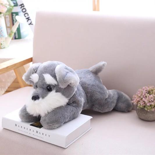 45 cm Søt Hunde Plysj Leke Utstoppet Søt Husky Hundeleke Barn Dukke Kawaii Dyregave Hjemmedekorasjon Crea