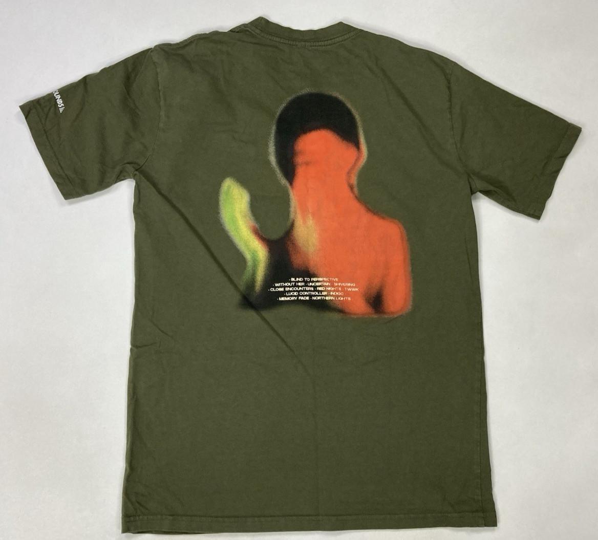 Nicholas Floyd Beyond Boundaries Graphic T-shirt Men Slim Fit Medium Green Music XL