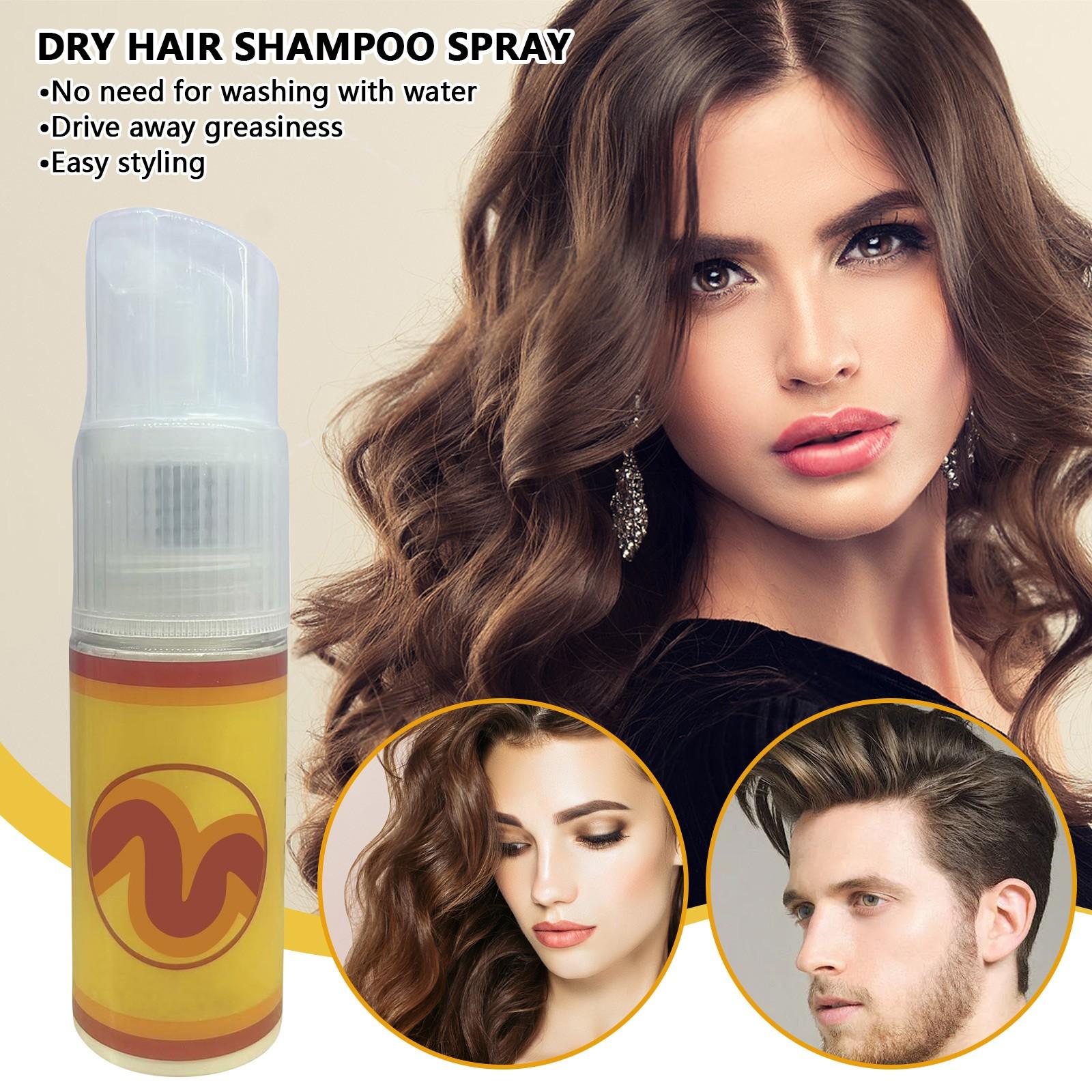 

Сухой спрей для волос без мытья эффективно очищает волосы и сохраняет их свежими постоянно для сухих волос 60 мл