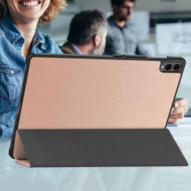 Shockproof Protective Case Stand Case PU Leather Cover with Auto Sleep Wake Magnetic Stand Case for Tab S11 Ultra 14.6inch