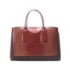 Longchamp Le Roseau Bolso de Mango Corto con Hebilla de Bambú para Mujer Bolso de Mano Brandy 10059HYK504