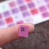 1Pc English Keyboard Sticker Makaron Color Key Sticker Desktop Computer Sticker