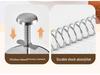 304 Stainless Steel Manual Hamburger Patty Press Mold for Kitchen