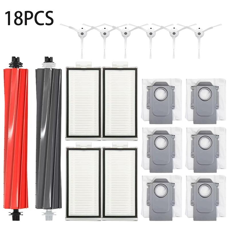 For Roborock Q5 Max+ / Q5 DuoRoller+ Robot Vacuum Replacement Parts Main Roller Side Brush Hepa Filter Dust Bag