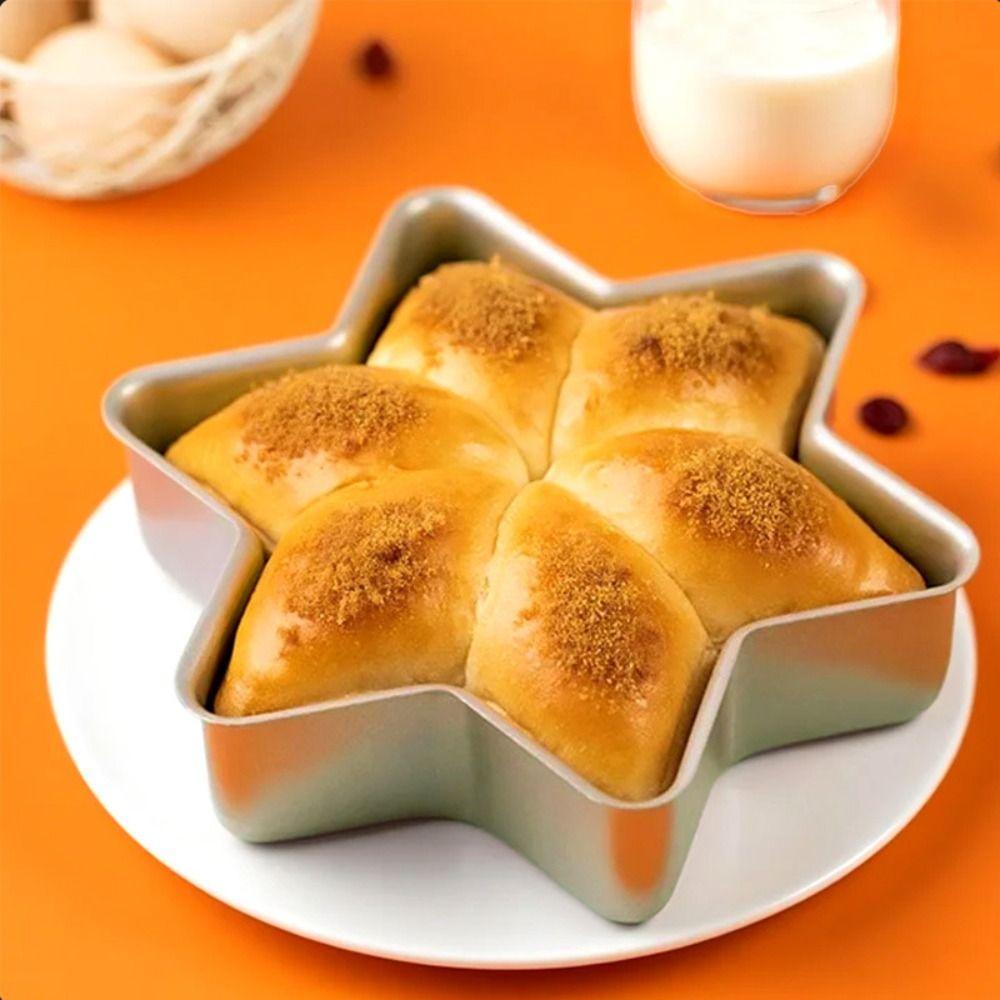 Carbon Steel Star Shape Cake Pan Creative Multifunction Non-stick Baking Pan Easy Release Easy Clean Sponge Cake Mold