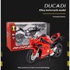 1/12 Ducati Panigale V4S Model Alloy Motorcycle Diecast Computer Desktop Ornaments Trendy Display Gift for Friend Kids Toys