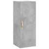 VidaXL Armoire murale gris béton 34,5x34x90 cm 828840