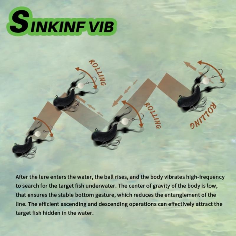 Mini VIB Fishing Hard Baits Topwater Lures Wobblers Trout Bass Fishing VIB Lures