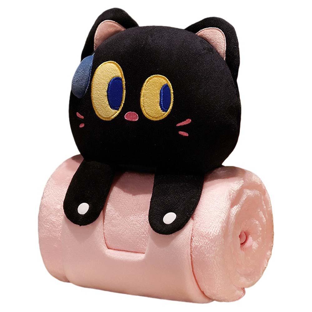 Sleep Cloak Cartoon Doll Nap Blanket Animal Doll Pillow PP Cotton Air Conditioning Blanket Puppy Cat Rabbit Cozy Swaddlings