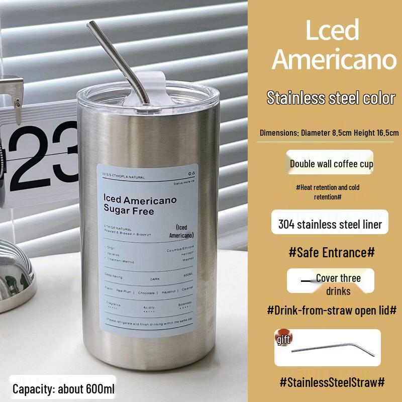 

Shangqi 304 Stainless Steel Insulated Portable Straw Tumbler
