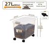 Yuyi Angel Sealed Pet Food Storage Container with Wheels