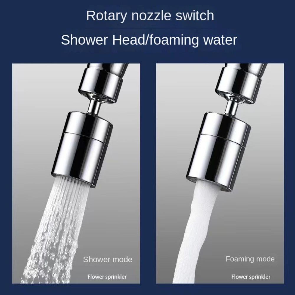 2 Mode Water Faucet Aerator Splashback Tap Nozzle Water Filter Nozzle Bubbler  Bathroom