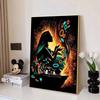 Full Round Diamond Painting The Sad Princess Art Rhinestone Picture Mosaic DIY 5D Cross Stitch Embroidery Home Decoration