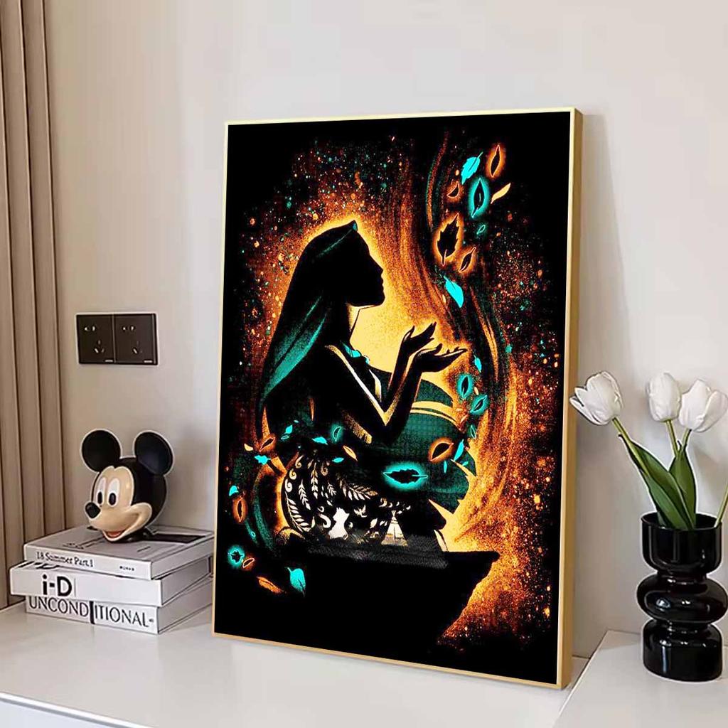 Full Round Diamond Painting The Sad Princess Art Rhinestone Picture Mosaic DIY 5D Cross Stitch Embroidery Home Decoration