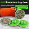 1Pcs  Dry Polishing Disc for Angle Grinder Ceramic Tile Trimming Edge Chamfering & Marble Quartz Polishing Tool
