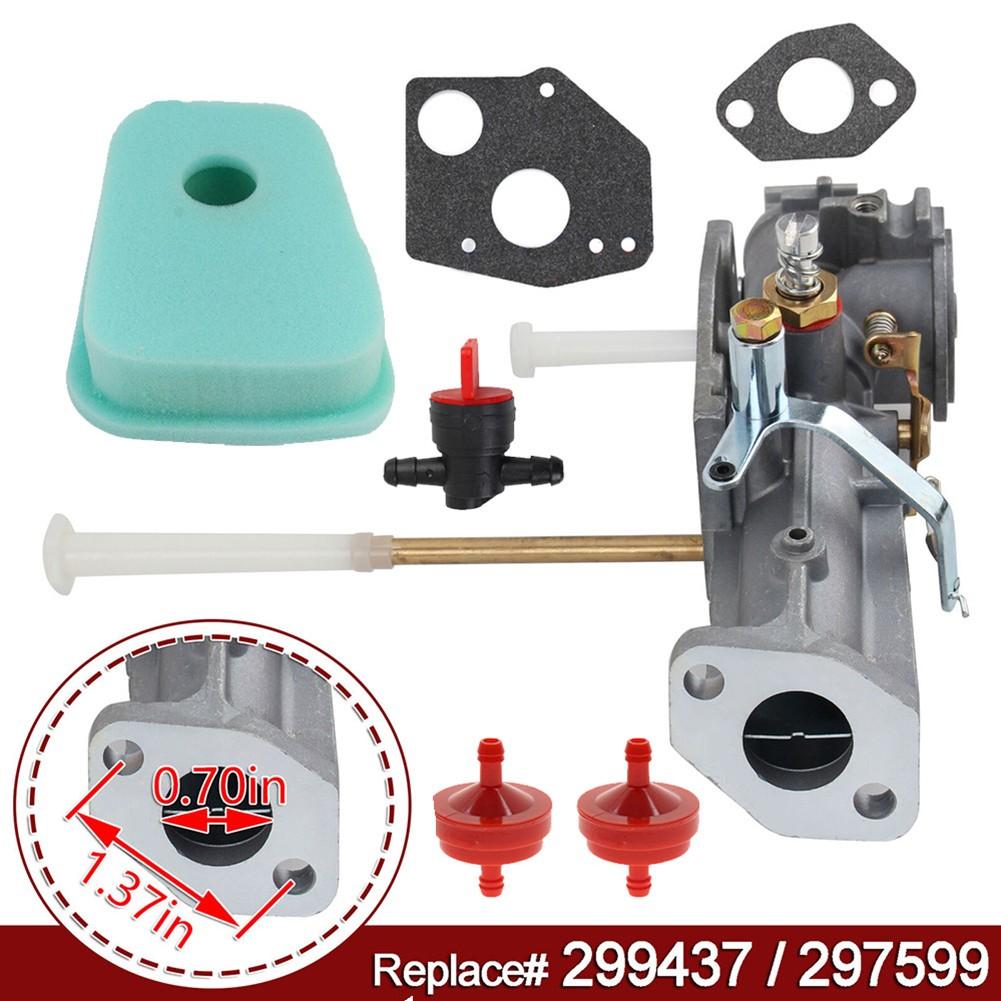 New Carburetor Carb For BriggStratton 299437 Replaces 297599 W/Gaskets