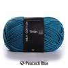 4-Ply Yimian Medium-Fine Milk Cotton Baby Yarn for Hand-Knitted DIY Projects