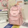 Schoolbag1011 College Style Girl Backpack Mori Small High Texture Bear Small Fresh Student Backpack School Season School Bag