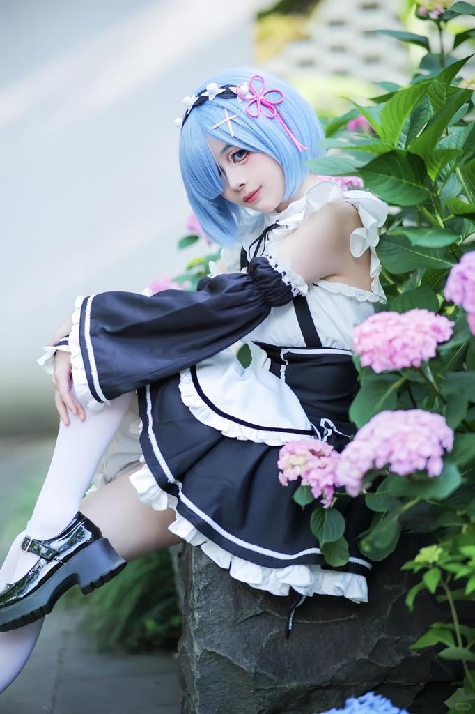 Cosplay Rem Emilia Natsuki Subaru Ram Cosplay Starting Life in Another World Anime Event School Festival Adult Cosplay [NOKIJP] ReZero Costumes,