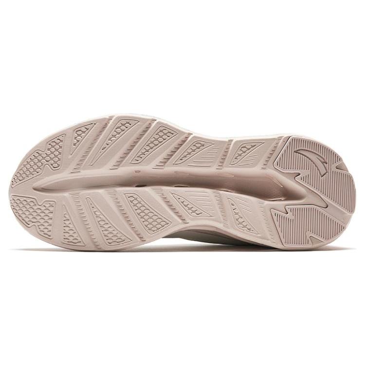 Anta Cushioning Low Top Running Shoes Women's White Pink 922345578-7