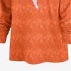 Nike Team 13 Logo Farbverlauf Bequemes Rundhals Langarm T-Shirt Damen T-Shirts Orange FZ0148-820