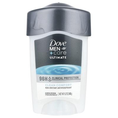 Men+Care Ultimate, Antiperspirant Deodorant, Clean Comfort, 1.7 Oz (48 G)