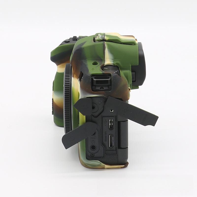 New Silicone Case for Canon EOS R Mirrorless Camera - EOS R Protective Cover with Storage Function