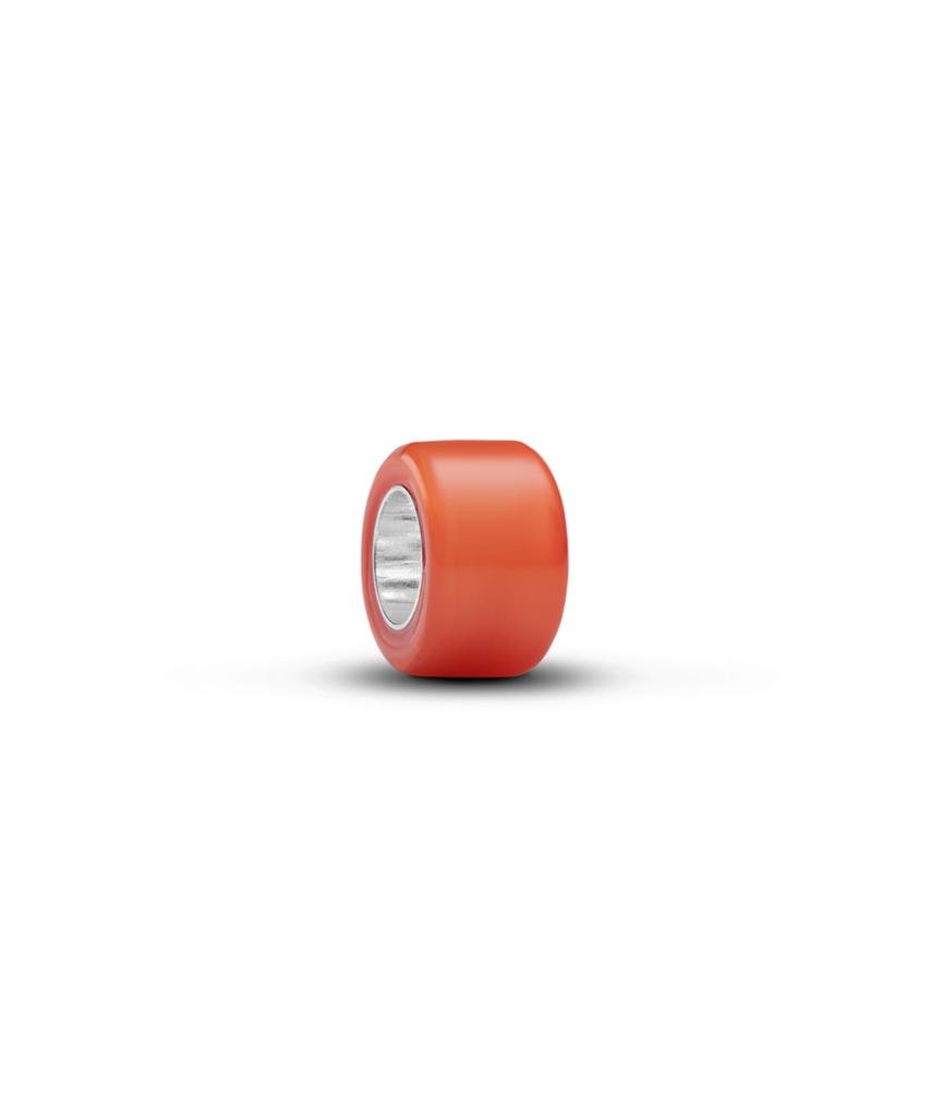 PANDORA Mini zawieszka ze szkła Murano pomarańczowa_794773C04