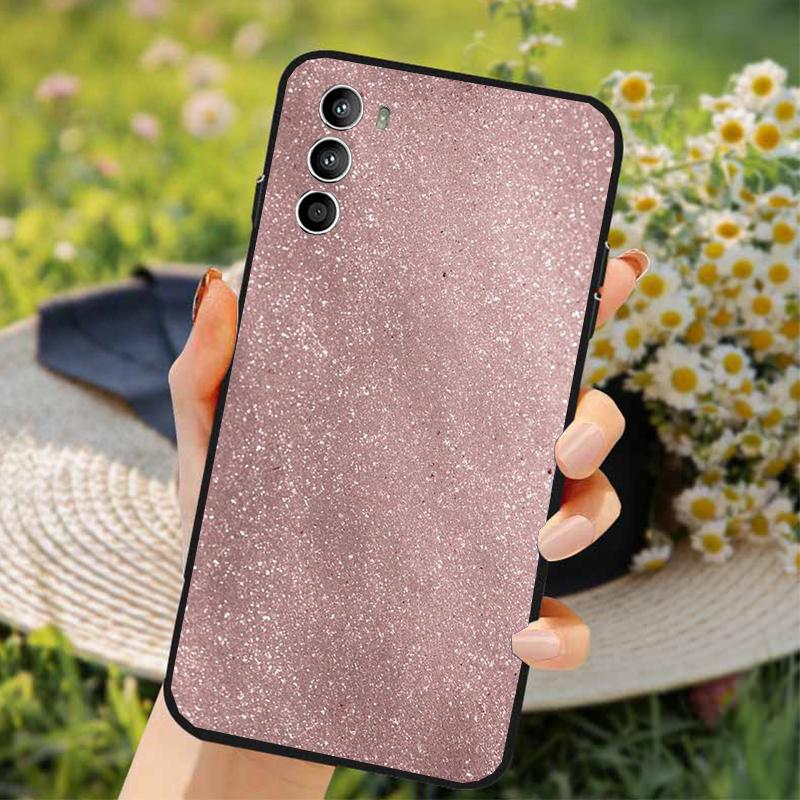 

Phone Case for Moto Edge 50 40 Pro Edge 40 30 Ultra Neo Fusion G Power G Stylus G Play E32 E20 E40 Rose Gold G Stylus 5G 2023