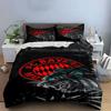 Red FC Bayern logo. Bedding sets Duvet cover sets Duvet covers Pillowcases(1 * Duvet Cover 2 * Pillowcases without duvet insert)