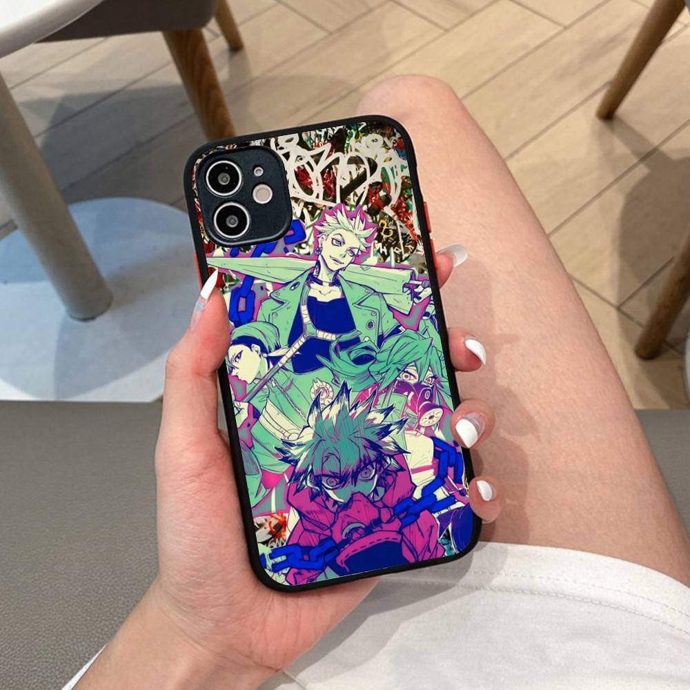 Anime GachiakutaS Phone Case For IPhone 14 11 12 13 Mini Pro Max 8 7 Plus X XR XS MAX Translucent Matte Cover