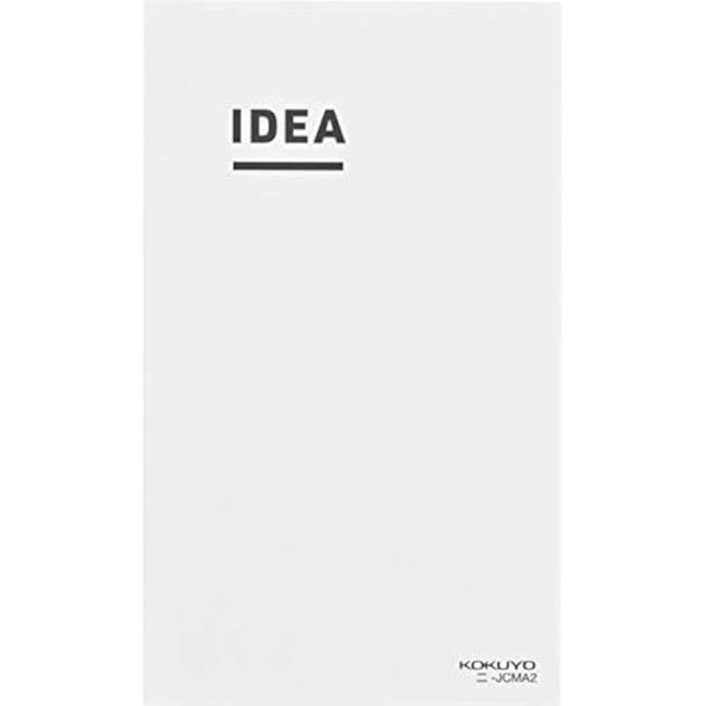 Kokuyojibun Notebook Mini Idea 2 Book Pack Ni-JCMA3N [Bulk Buy 5 Pack Set]