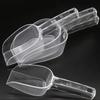 1Pcs Bar Buffet Wedding Favor Party Ice Sugar Sweets Candy Clear Acrylic Scoops Kitchen Gadget Dessert Grain Dry Goods Shovel