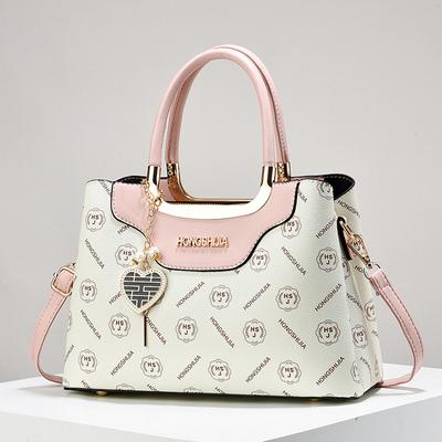 Modische Pendler-Damentasche 2024 Neue Exquisite Damen-Schulter-Tragetasche Bedruckte Damen-Handtasche Große Kapazität Umhängetasche