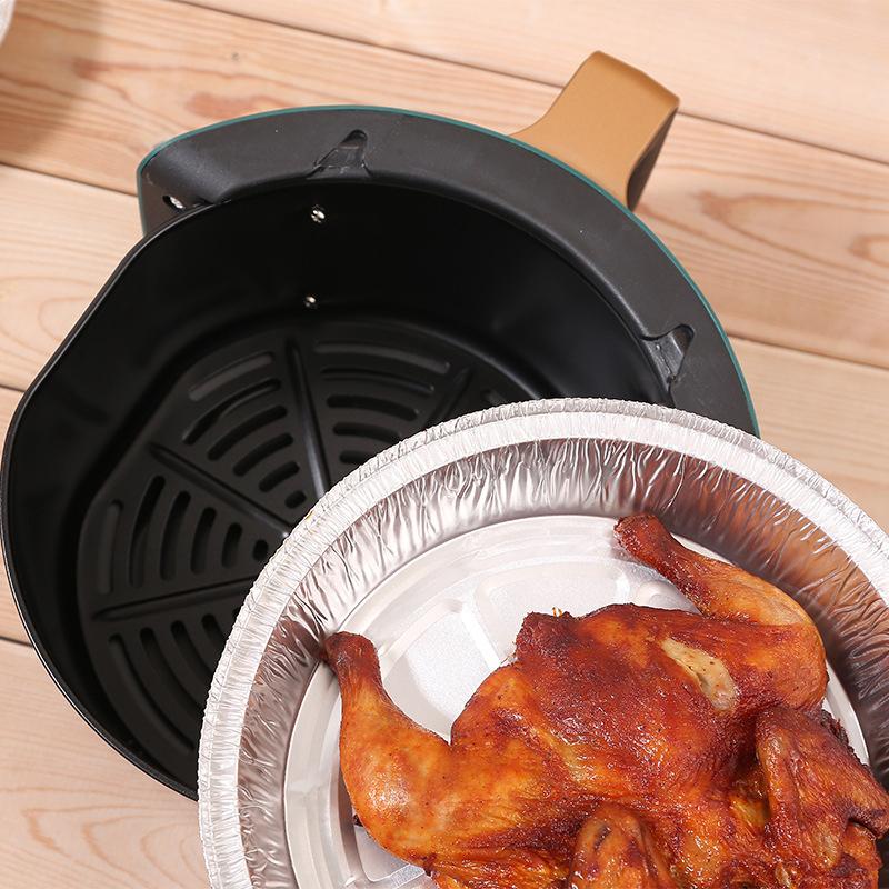 Horkovzdušná fritéza Hliníková fóliová forma Kuchyňské potřeby Nádoby na potraviny Čtvercový plech na troubu/BBQ Nepromastitelný Nepřilnavý Kuchyňské nástroje na pečení
