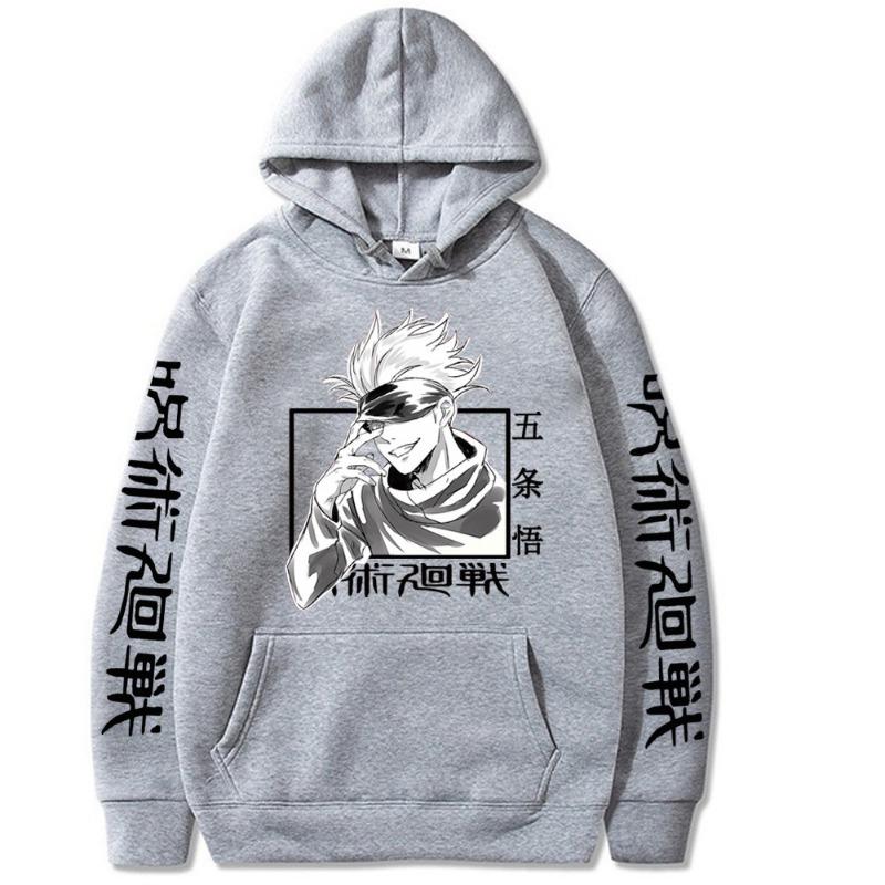 Jujutsu Kaisen Satoru Gojo Spell Return Printed Hoodie Sweatshirt Men's and Women's Hoodie Men's Tops Sports Hoodie Y2K Hoodie