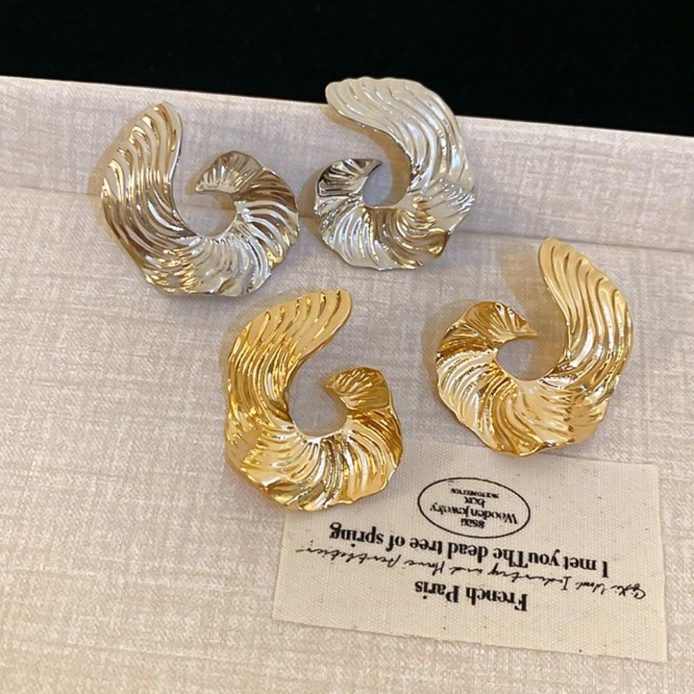 Exaggerated Geometric Patterns Earrings Ear Jewelry Zinc Zinc Alloy Stud Earrings  Party Decoration