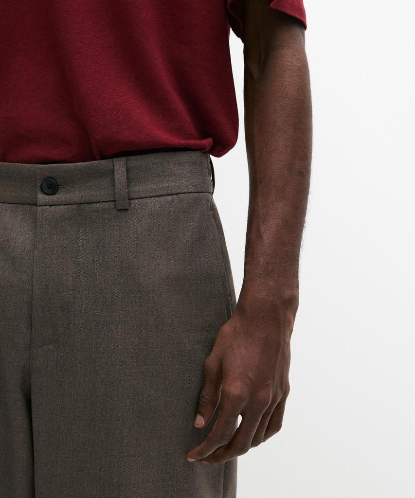 Masimodutti Cool Wool Blend Trousers