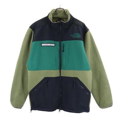 The North Face NA62001 Steep Tech Zip Fleece bunda M Khaki Outdoor Pánská Použitá