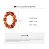 Acrylic Irregular Square Round Beaded Bracelet for Women Simple Korean Hand Accessories