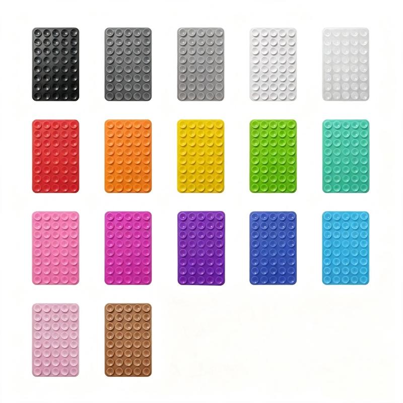 Double Sided Silicone Suction Pad 40 Suction Cups Non Slip Eco Friendly Heat Resistant Mat for Kitchen Countertop Use