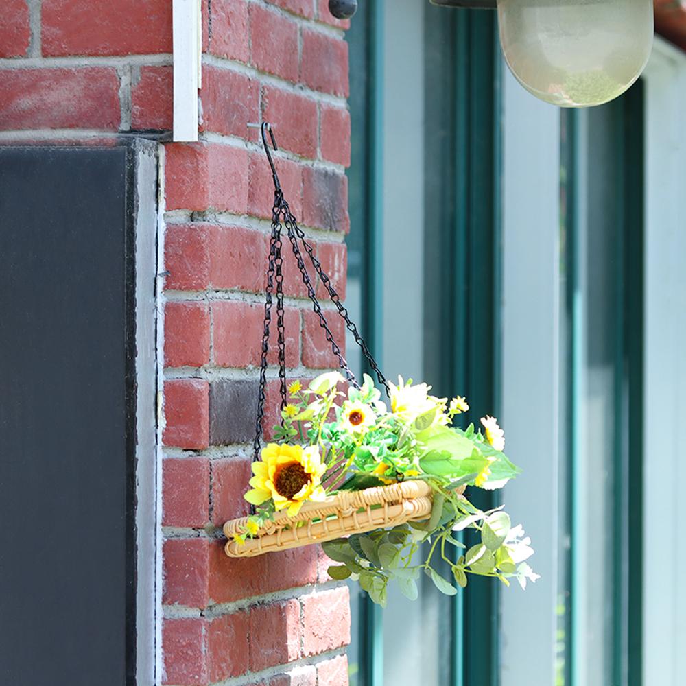 1Pc Flower Pot Hanging Basket Chain Replacement Plant Hanger Iron Flower Pot Bird Feeders Hanging Basket Chain Other Ornaments