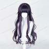 Waguri Kaoruko Cosplay Synthetic Wig 90cm Long Purple Gray Woman Hair Anime Heat Resistant Wigs